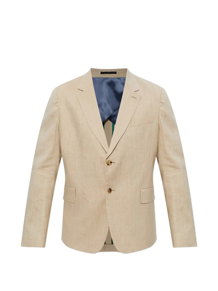  Paul Smith Button-fastening Blazer - Neutrals 