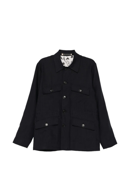  Paul Smith Button Patch Pocket Jacket - Black 