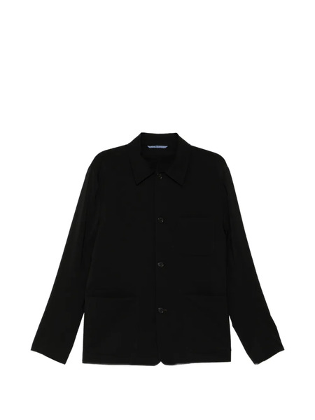  Paul Smith Button Pocket Wool Jacket - Black 