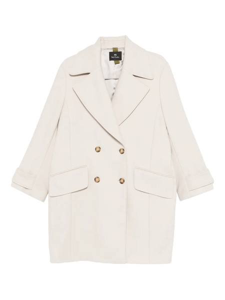  Paul Smith Button-up Pocket Coat - Neutrals 