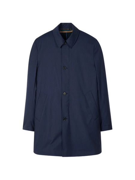  Paul Smith Buttoned Coat - Blue 