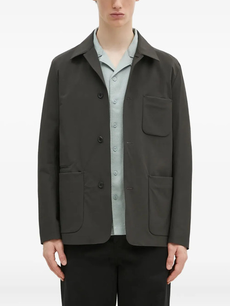  Paul Smith Buttoned Patch-pocket Jacket - Green 