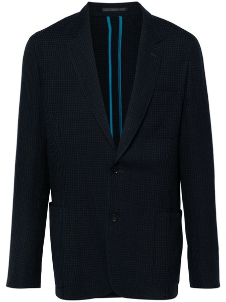  Paul Smith Check-pattern Blazer - Black 