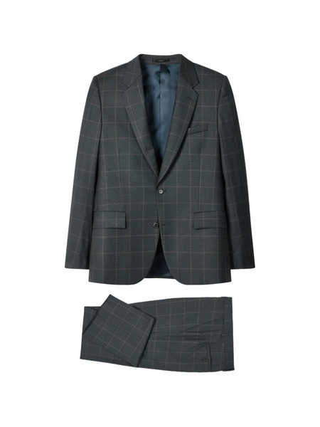  Paul Smith Checked Suit - Green 