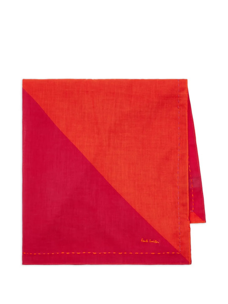 Paul Smith Colour-block Scarf - Red 