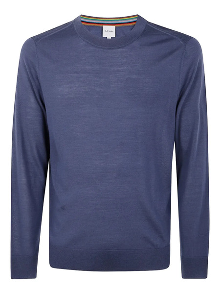  Paul Smith Crew-neck Wool Sweater - Blue 
