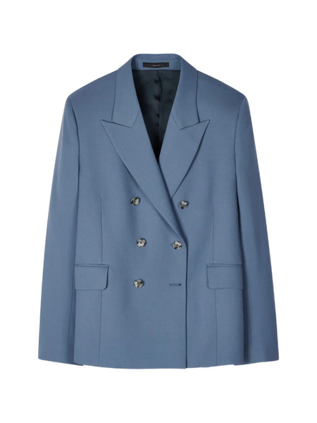  Paul Smith Double-breasted Blazer - Blue 