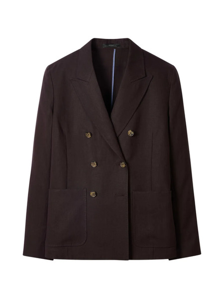  Paul Smith Double-breasted Blazer - Brown 