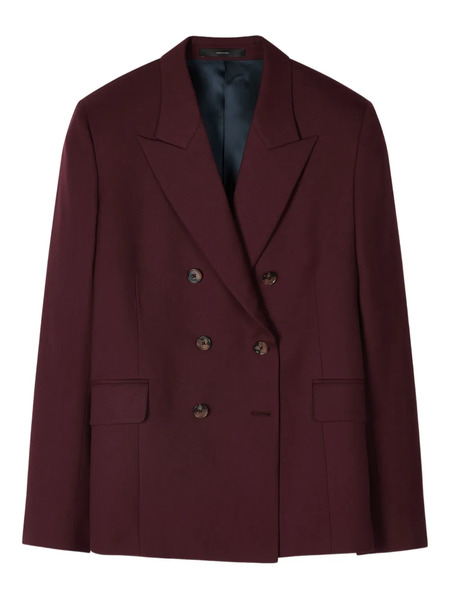  Paul Smith Double-breasted Blazer - Red 