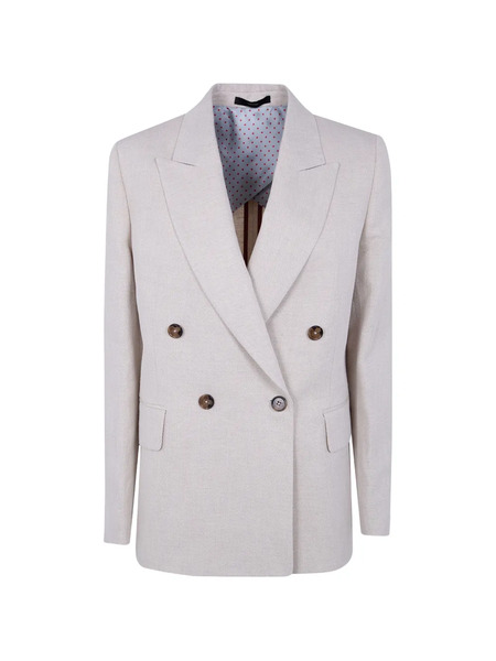  Paul Smith Double-breasted Button Blazer - Neutrals 