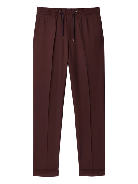  Paul Smith Drawstring Pleated Trousers - Red 