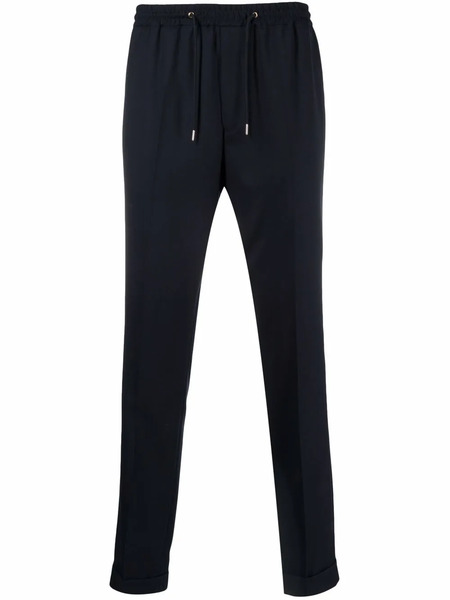  Paul Smith Drawstring Tapered Trousers - Blue 