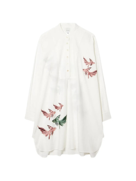  Paul Smith Fish-embroidered Kaftan - White 