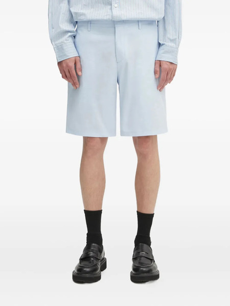  Paul Smith Flat-front Shorts - Blue 