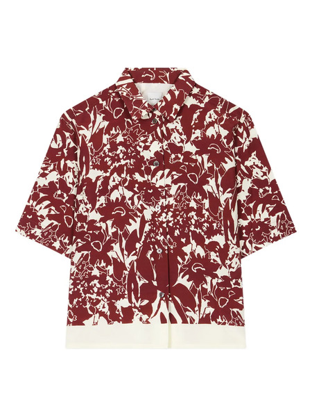  Paul Smith Floral Buttoned Shirt - Red 