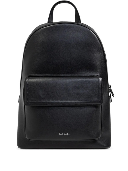  Paul Smith Logo-stamp Backpack - Black 