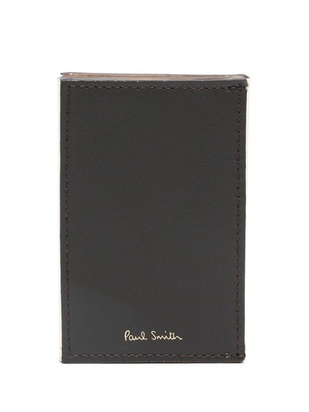  Paul Smith Logo-stamp Card Holder - Brown 