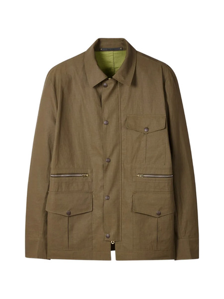  Paul Smith Multi-pocket Shirt Jacket - Brown 