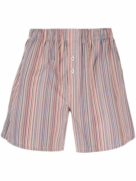  Paul Smith Multi-stripe Pattern Boxers - Green 