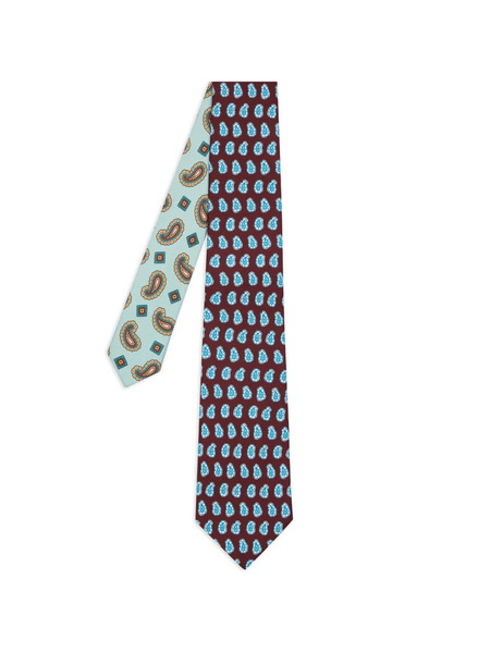  Paul Smith Paisley-print Silk Tie - Red 
