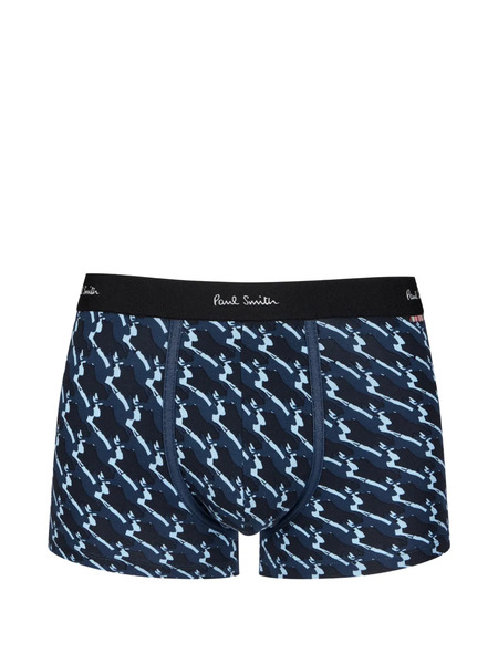  Paul Smith Patterned Briefs - Blue 