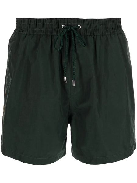  Paul Smith Piped Swim Shorts - Green 
