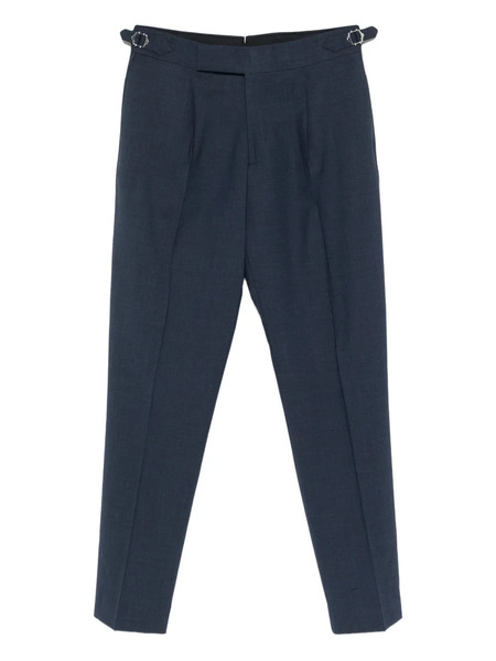  Paul Smith Pleated-front Adjustable Trousers - Blue 