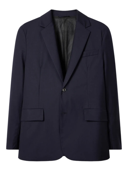 Paul Smith Pocket Wool Jacket - Blue 