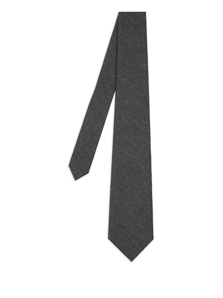  Paul Smith Pointed-tip Tie - Grey 