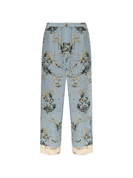  Paul Smith Print Button Trousers - Blue 