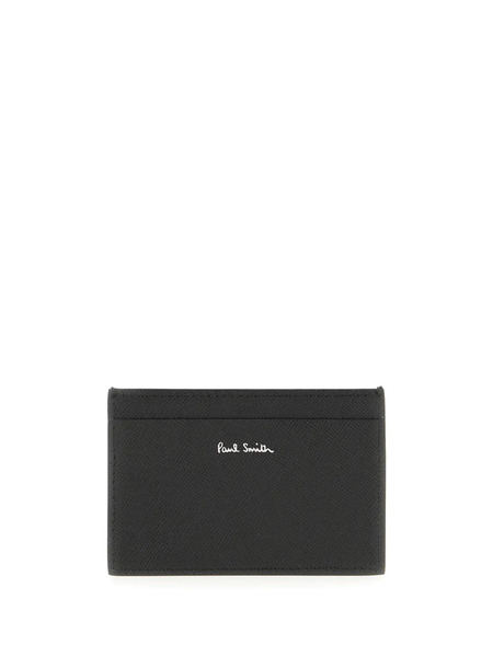  Paul Smith Print Card Holder - Black 