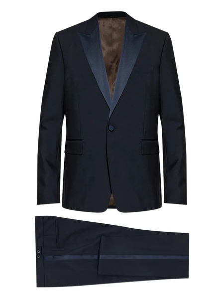  Paul Smith Shawl Collar Suit - Blue 