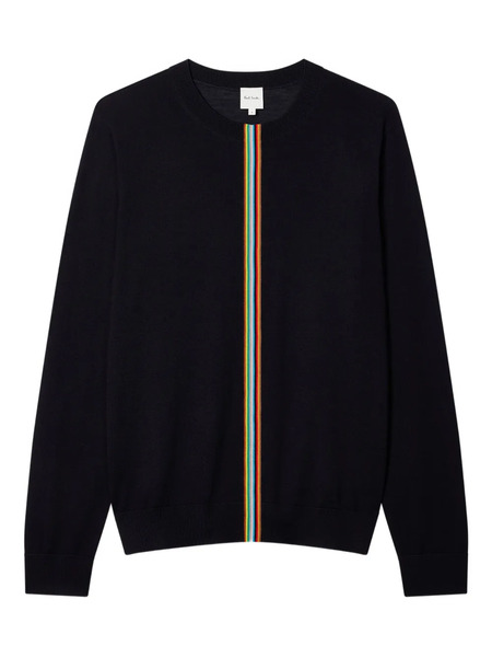  Paul Smith Signature Stripe Crew-neck Sweater - Blue 