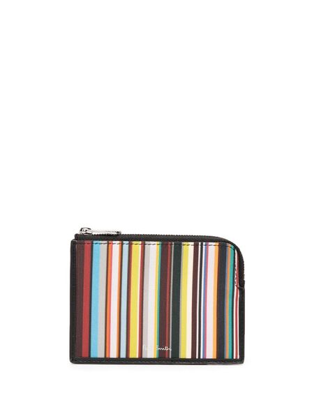  Paul Smith Signature Stripe Wallet - Multicolour 