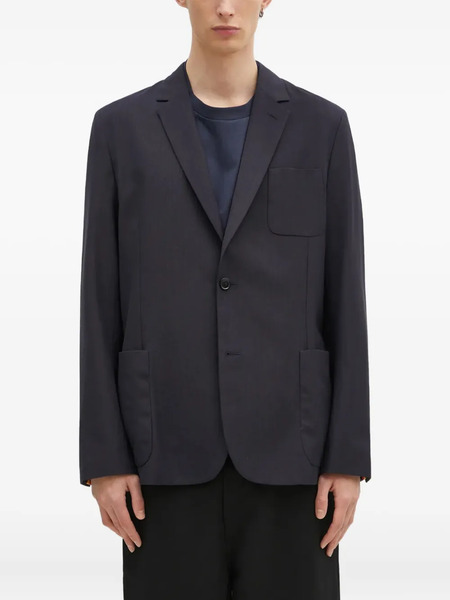  Paul Smith Single-button Patch-pocket Blazer - Blue 