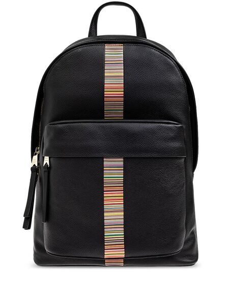  Paul Smith Stripe-detailing Backpack - Black 