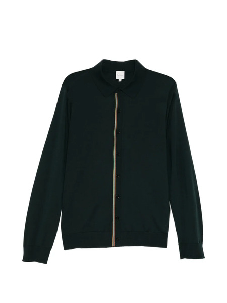  Paul Smith Striped Cardigan - Green 