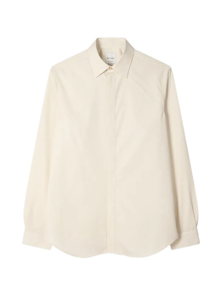  Paul Smith Striped-cuff Shirt - Neutrals 
