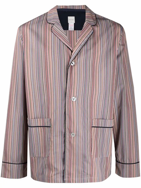  Paul Smith Striped Pyjama Set - Neutrals 