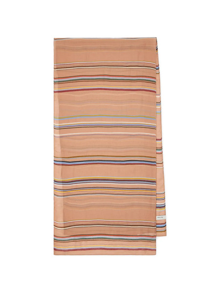  Paul Smith Striped Scarf - Neutrals 