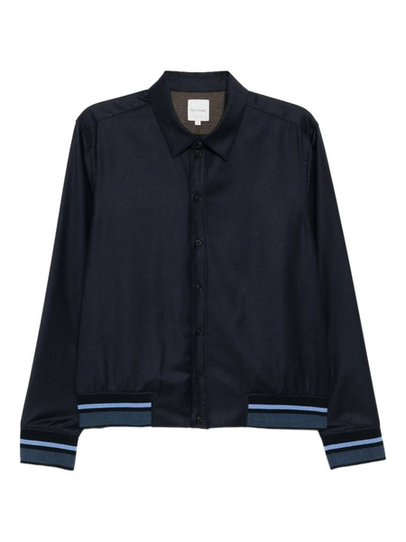  Paul Smith Striped Shirt Jacket - Blue 