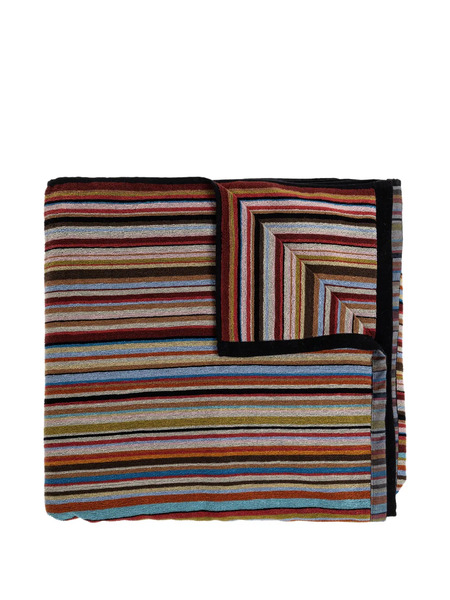  Paul Smith Striped Towel - Brown 