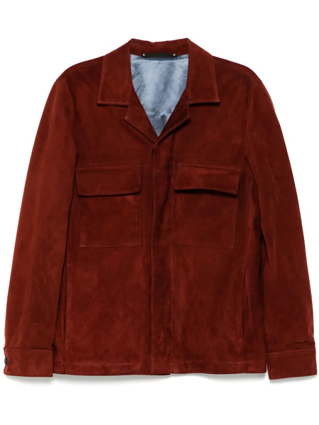  Paul Smith Suede Jacket - Red 
