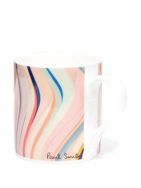  Paul Smith Swirl-print Mug - White 