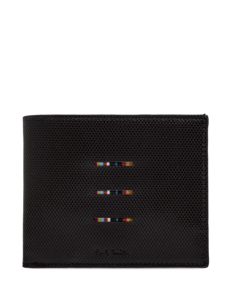  Paul Smith Textured Stripe Wallet - Brown 
