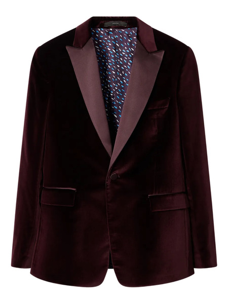  Paul Smith The Soho Velvet Blazer - Red 