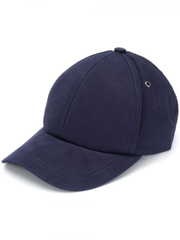  Paul Smith Twill Baseball Cap - Blue 