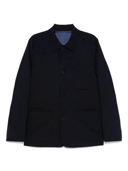 Paul Smith Wool Shirt Jacket - Blue 