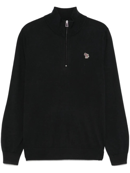  Paul Smith Zebra-motif Sweater - Black 