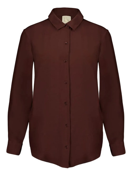  Paula Button-up Shirt - Red 
